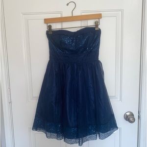 DELiA*S Strapless Navy Dress